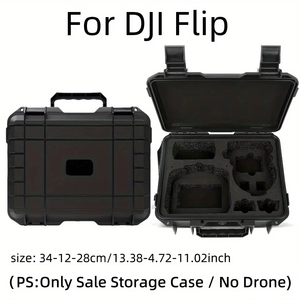 Drone Carrying Case - DJI Flip için Sert Kabuklu Saklama