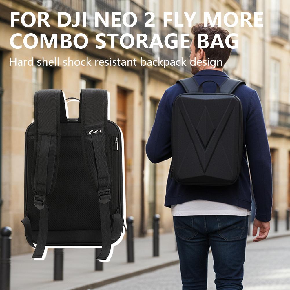 Drone Backpack - DJI NEO 2 için sert sırt