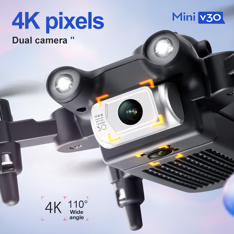 Mini V30 WiFi FPV Drone 4K HD  - Drone Controller Screen incelemesi ve fiyatı