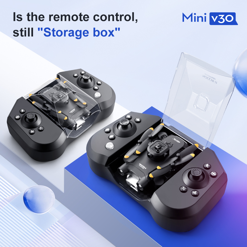 Mini V30 WiFi FPV Drone 4K HD  - Drone Controller Screen incelemesi ve fiyatı