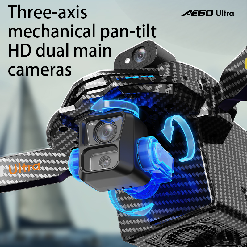 AE60 GPS Drone Profesyonel 8K  - Drone Controller Screen incelemesi ve fiyatı