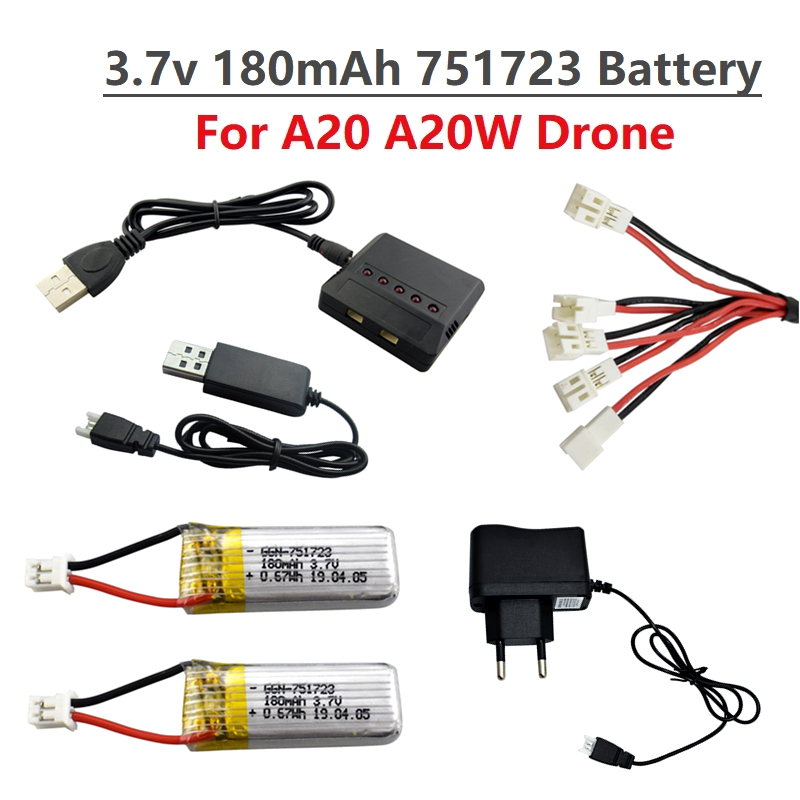 Orijinal 3.7V 180mAh Lipo Pil  - Drone Power Bank incelemesi ve fiyatı