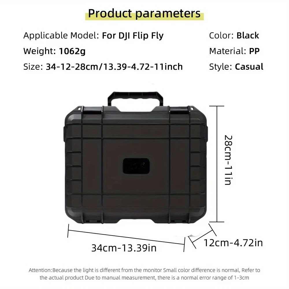 DJI Flip için Sert Kabuklu Sak - Drone Carrying Case incelemesi ve fiyatı
