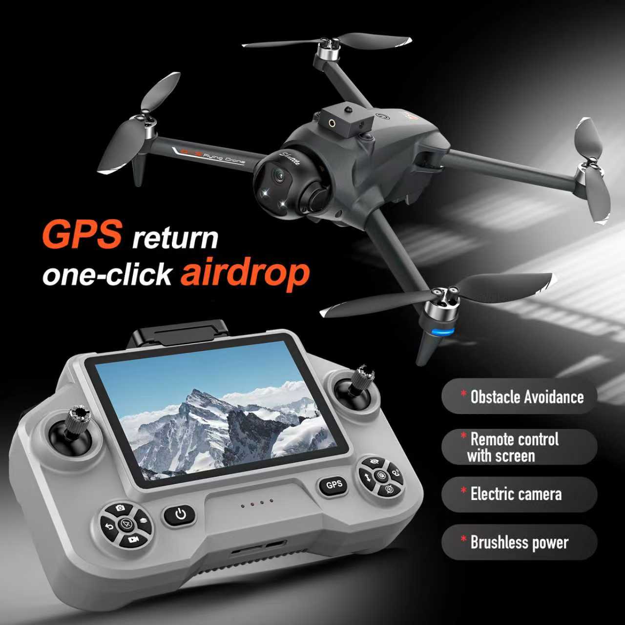 YL059 FPV GPS Quadcopter Drone - Drone Beacon Light incelemesi ve fiyatı